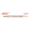 Pentel Illumina FLEX - Marcador de punta doble - pastel orange - tinta al agua - 0.9-3.5 mm / 2.5 mm - medio / fino