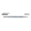 Pentel Illumina FLEX - Marcador de punta doble - pastel gray - tinta al agua - 0.9-3.5 mm / 2.5 mm - medio / fino