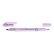 Pentel Illumina FLEX - Marcador de punta doble - púrpura pastel - tinta al agua - 0.9-3.5 mm / 2.5 mm - medio / fino