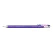 Pentel Hybrid Dual Metallic K110 - Bolígrafo - para madera - light violet, metallic red and blue - tinta de gel - 1 mm - amplio
