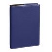 Quo Vadis Textagenda Club - Agenda - página de día - 120 x 170 mm - papel blanco - navy cover - grained leather