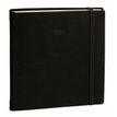 Quo Vadis Executive Prestige Silk - Calendar year planners - 2024 - vista de la semana - historial - 160 x 160 mm - cuadrado - papel marfil - single color - tapa negra - sintético