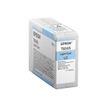 Epson T8505 - 80 ml - cián claro - original - cartucho de tinta - para SureColor P800, P800 Designer Edition, SC-P800