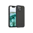 Just Green - Carcasa trasera para teléfono móvil - material orgánico sostenible - negro - para Apple iPhone 13 mini