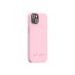 Just Green - Carcasa trasera para teléfono móvil - 100 % de material biodegradable - Baby Pink - para Apple iPhone 13
