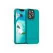 Just Green - Carcasa trasera para teléfono móvil - 100 % de material biodegradable - azul - para Apple iPhone 13 Pro