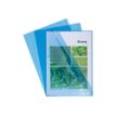 Exacompta Premium - Carpeta en forma de L - para A4 - azul (paquete de 100)