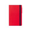LEGAMI My Notebook - Cuaderno - historial - medium - 130 x 210 mm - 96 hojas / 192 páginas - papel blanco - reglado - tapa roja