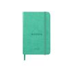 RHODIA rhodiatime - Webplanner - 2023 - vista de la semana - A6 - 100 x 150 mm - 144 páginas - papel marfil - peacock cover - cuero sintético