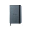 RHODIA rhodiatime - Webplanner - 2023 - vista de la semana - A6 - 100 x 150 mm - 144 páginas - papel marfil - tapa negra - cuero sintético