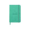 RHODIA rhodiatime - Webplanner - 2023 - vista de la semana - A6 - 100 x 150 mm - 144 páginas - papel marfil - peacock cover - cuero sintético