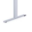 3760350281388-Bureau électrique UGO - L140x80cm - pieds gris - plateau blanc laqué-P_405119044_4-3