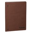 Agenda Diana President recyclé - 1 semaine sur 2 pages - 21 x 27 cm - brun - Quo Vadis