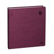 Agenda Diana recyclé - 1 semaine sur 2 pages - 16 x 16 cm - violet prune - Quo Vadis