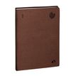 Agenda Diana recyclé - 1 semaine sur 2 pages - 10 x 15 cm - chocolat - Quo Vadis
