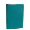 Agenda Toscana Ministre avec répertoire - 1 semaine sur 2 pages - 16 x 24 cm - turquoise - Quo Vadis