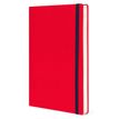 LEGAMI Colours Collection - Agenda diaria - 2023 - página de día - maxi - A4 - 400 páginas - papel marfil - tapa roja