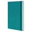 LEGAMI Colours Collection - Agenda diaria - 2023 - página de día - maxi - A4 - 400 páginas - papel marfil - petrol blue cover