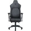 8886419354215-Fauteuil gamer ISKUR - accoudoirs réglables - gris foncé-P_405121619_1-0