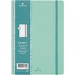 Oberthur Carmen - Cuaderno - A5 - 100 hojas / 200 páginas - papel marfil - lined - mint cover - sintético