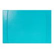 Quo Vadis Satiny - Almohadilla de sobremesa - 56 x 38 cm - cuero vacuno - duck blue