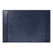 Quo Vadis Satiny - Almohadilla de sobremesa - 56 x 38 cm - cuero vacuno - azul marino