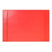 Quo Vadis Satiny - Almohadilla de sobremesa - 56 x 38 cm - cuero vacuno - rojo