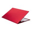 Quo Vadis Satiny - Almohadilla de sobremesa - 56 x 38 cm - cuero vacuno - rojo