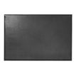 L' Agenda Moderne Satiny - Almohadilla de sobremesa - 56 x 38 cm - cuero vacuno - negro