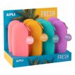 8410782191490-APLI Fresh Collection - Étui pour les lunettes - ovale - silicone - violet, orange fluorescent, saum-P_405125416_7-0
