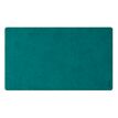 RHODIA Rhodiarama Home Office - Almohadilla de sobremesa - 80 x 40 cm - piel sintética - pavo real