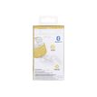 3303170109281-T'nB Exclusiv Art 2 - Kit main libre - écouteur sans fil bluetooth - blanc boitier jaune-P_405131520_4-5