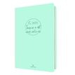 Agenda Camelia 25 - 1 semaine sur 2 pasges - 17 x 24,5 cm - lagon - Oberthur