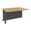 3253310302464-Banque d'accueil Module intermédiaire PMR OLA - L140 x H72,5 x P115 cm - structure carbon-P_405132643_1-0