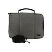 YaKa - Funda de transporte para portátil - 13.3" - gris oscuro