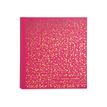 Exacompta Plum' - Álbum - 300 x 10x15 cm (4x6 pulgadas) - golden polka dots - raspberry x 1