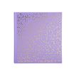 Exacompta Plum' - Álbum - 300 x 10x15 cm (4x6 pulgadas) - golden polka dots - púrpura x 1