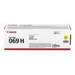 Canon 069H - Alto rendimiento - amarillo - original - caja - cartucho de tóner - para i-SENSYS LBP673Cdw, LBP673dw, MF752Cdw, MF754Cdw