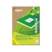 APLI-Agipa - Papel reciclado - mate - adhesivo acrílico permanente - blanco - A4 (210 x 297 mm) 100 etiqueta(s) (100 hoja(s) x 1) caja - etiquetas