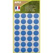 APLI kids - Etiqueta autoadhesiva - para documents, schedules, inventories, creative hobbies - azul (paquete de 168)