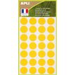 APLI - Etiqueta autoadhesiva - 15 mm de diámetro (paquete de 168)