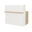 Gautier office ZOOM RECEPTION - Componente de escritorio de recepción - straight - natural structured oak