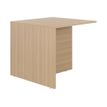 Gautier office ZOOM RECEPTION - End reception desktop - con forma de L - natural structured oak