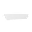 Gautier office ABSOLU - Desk modesty panel - madera aglomerada - plain white, natural structured oak