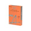 Rey Adagio - Suave - 149 micras - naranja intenso - A3 (297 x 420 mm) - 120 g/m² - 250 hoja(s) resma - papel reprográfico (paquete de 8)