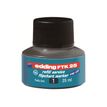 edding FTK 25 - Tinta - negro - tinta al agua - 25 ml