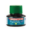 edding FTK 25 - Tinta - verde - tinta al agua - 25 ml - para P/N: 4-380004, 4-380-4, 4-383004, 4-383-4