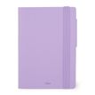 LEGAMI Colours Collection - Agenda diaria - 2024 - página de día - small - 95 x 135 mm - 360 páginas - lavanda