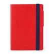 LEGAMI Colours Collection - Agenda diaria - 2024 - página de día - small - 95 x 135 mm - 360 páginas - red passion