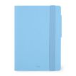 LEGAMI Colours Collection - Agenda diaria - 2024 - página de día - small - 95 x 135 mm - 360 páginas - crystal blue